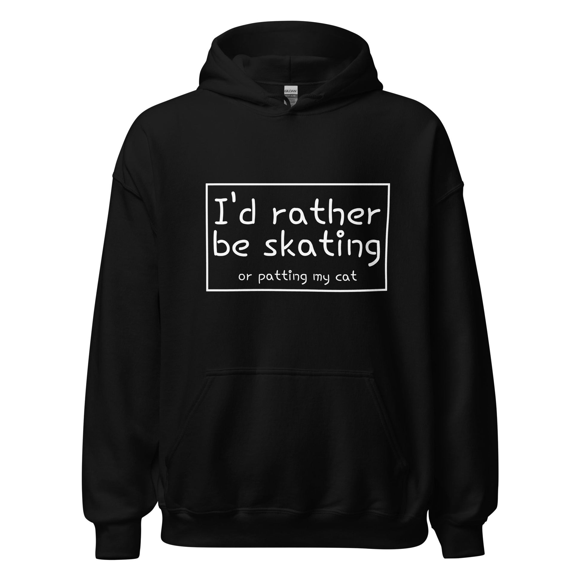 I'd Rather Be.. Hoodie - Cats on Wheels