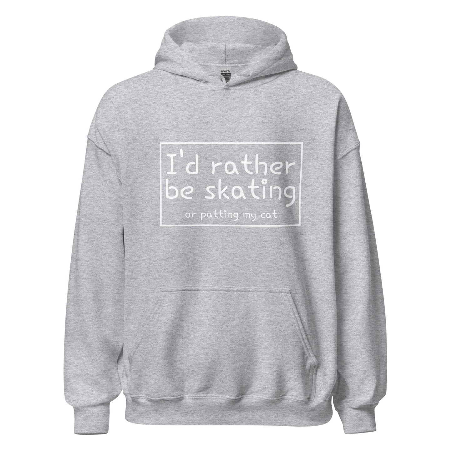 I'd Rather Be.. Hoodie - Cats on Wheels