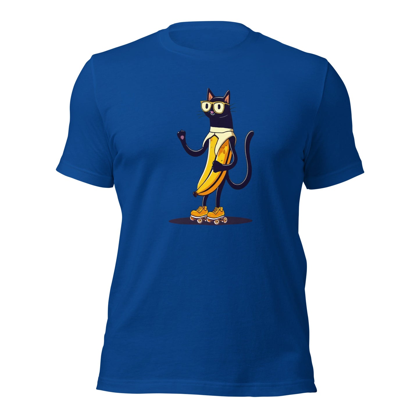 Skate A - Peel Unisex t - shirt - Cats on Wheels