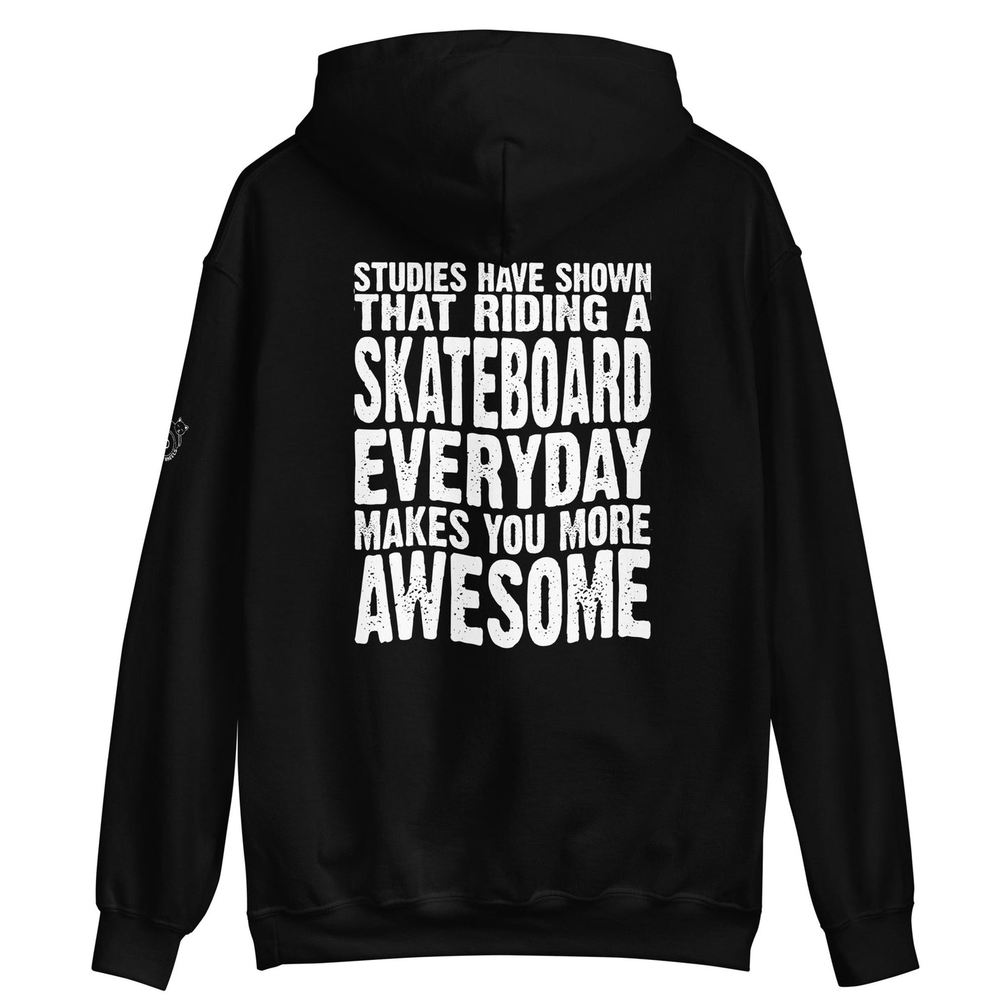 Skate Everyday Unisex Hoodie - Cats on Wheels