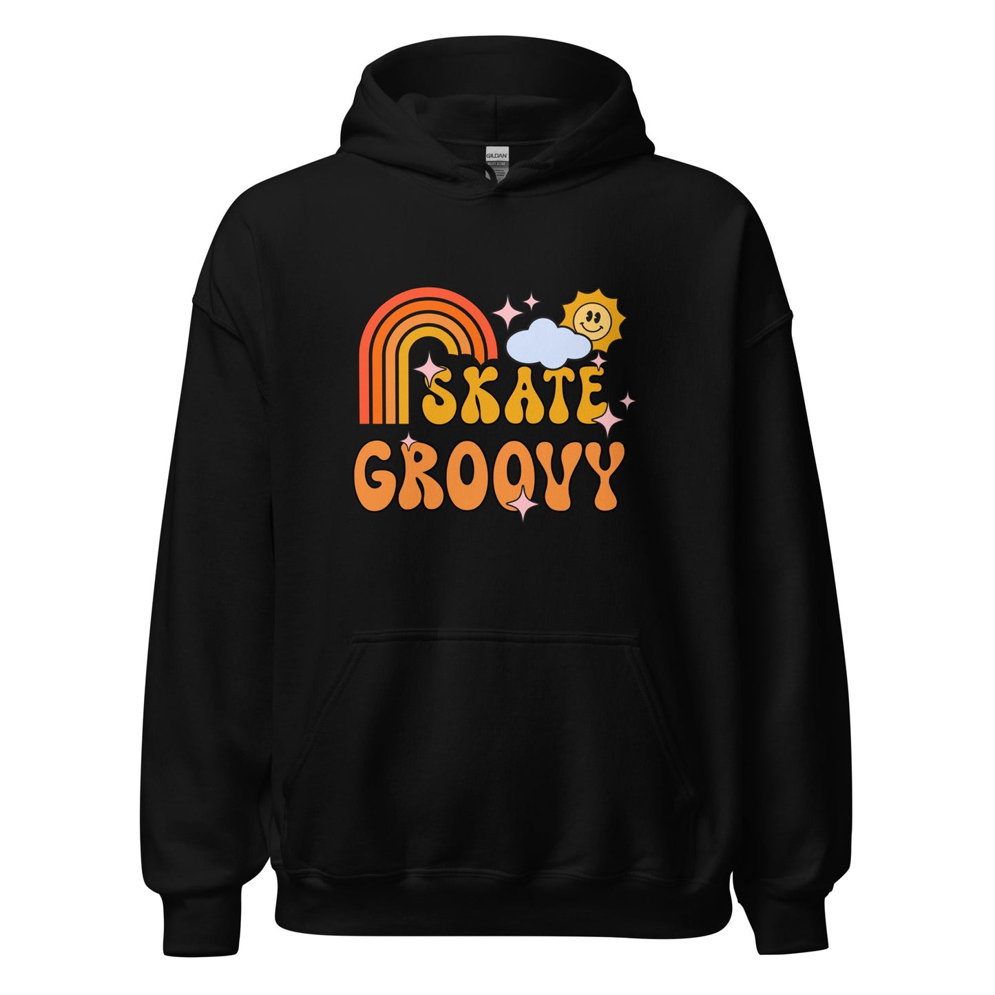 Skate Groovy Hoodie - Cats on Wheels