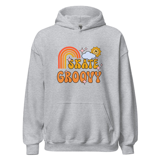 Skate Groovy Hoodie - Cats on Wheels