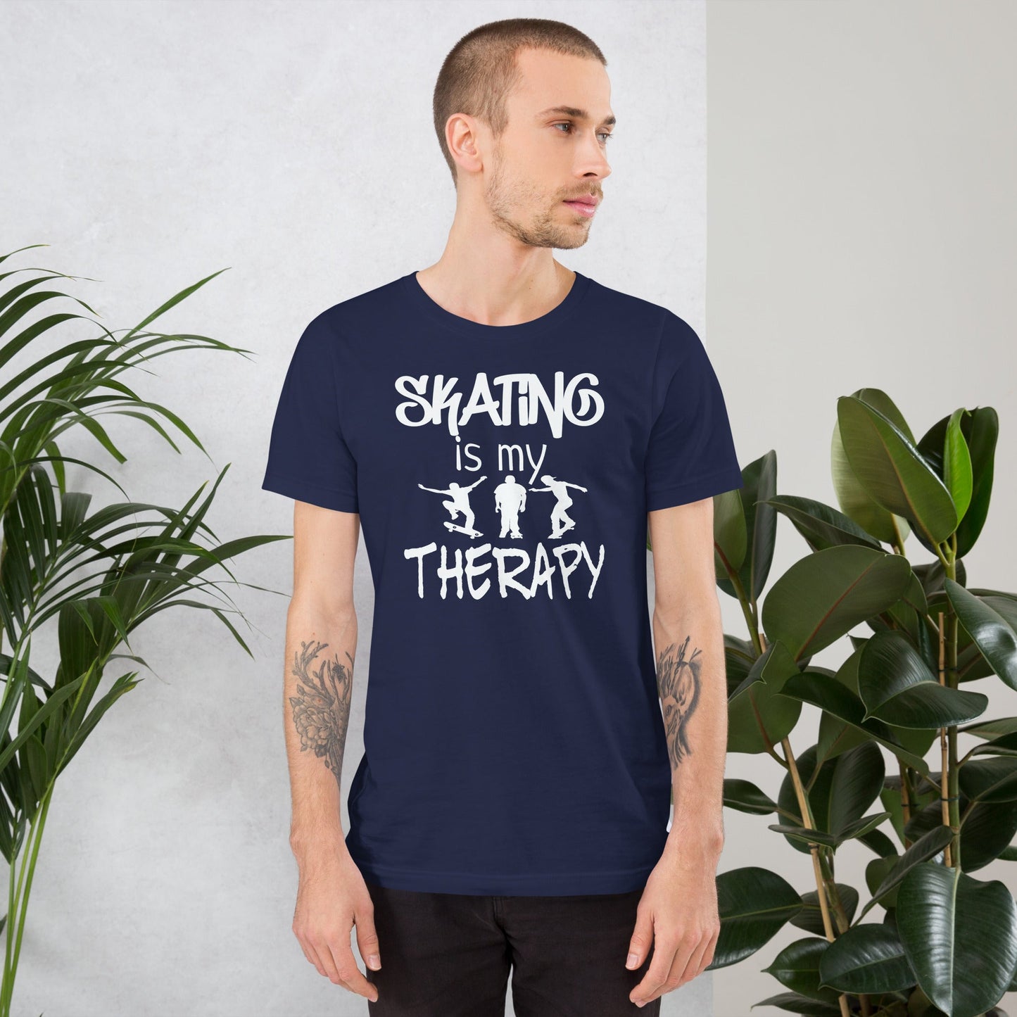 Skating is my Therapy (Skateboard) - Cats on Wheels