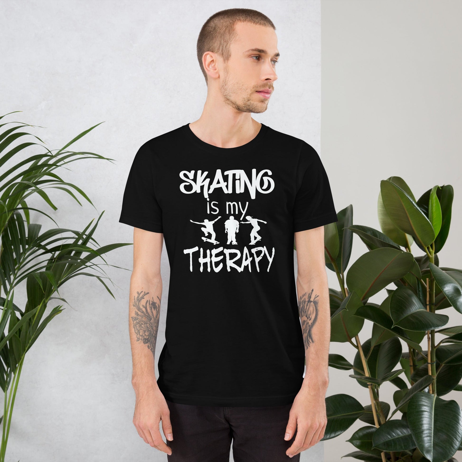 Skating is my Therapy (Skateboard) - Cats on Wheels